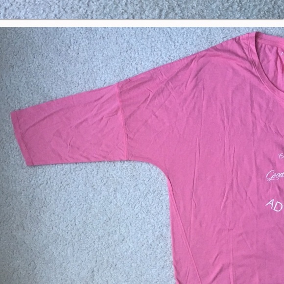 Nautica Pink 3/4 Sleeve Top in size XXL - Picture 6 of 8